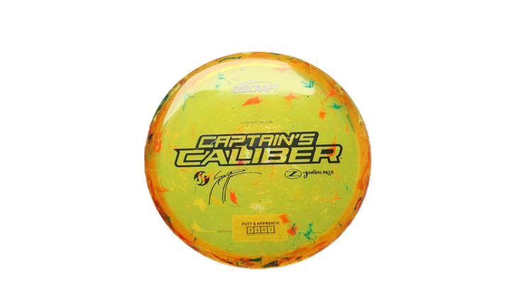 Discraft Swirl Jawbreaker Captain's Caliber Putter Front View