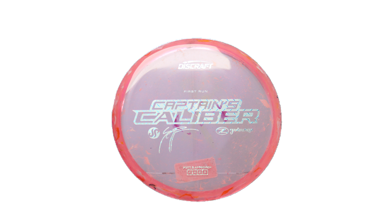Discraft Swirl Jawbreaker Captain's Caliber Putter Front View