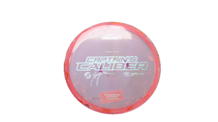 Discraft Swirl Jawbreaker Captain's Caliber Putter Front View