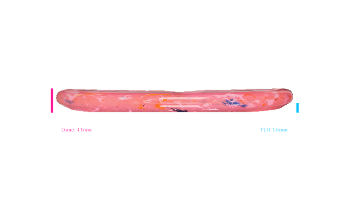 Discraft Swirl Jawbreaker Captain's Caliber Putter Profile View