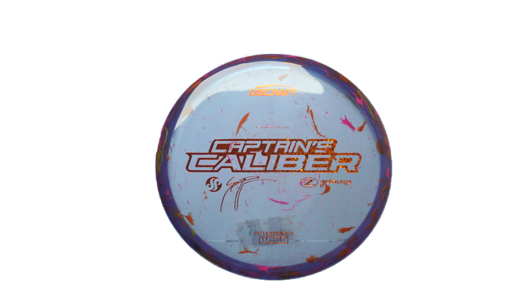 Discraft Swirl Jawbreaker Captain's Caliber Putter Front View