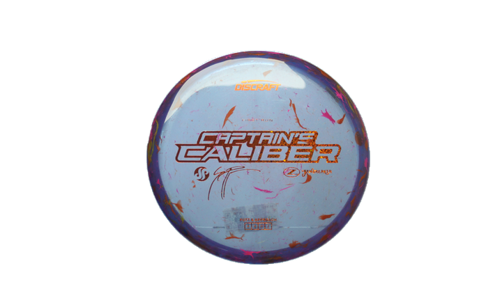 Discraft Swirl Jawbreaker Captain's Caliber Putter Front View