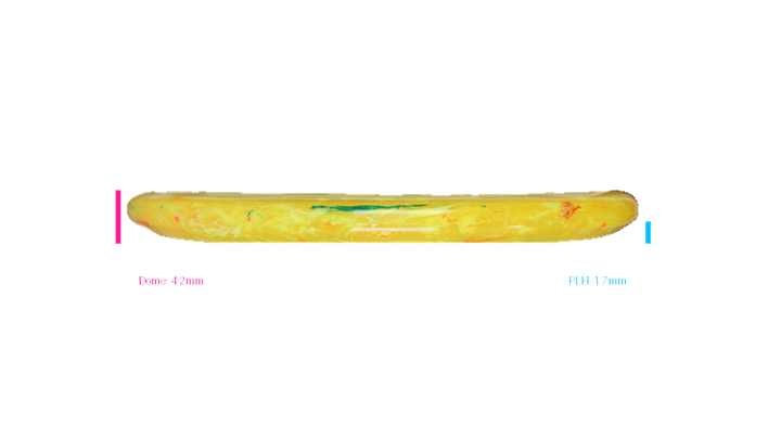 Discraft Swirl Jawbreaker Captain's Caliber Putter Profile View