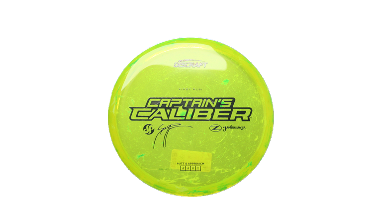 Discraft Swirl Jawbreaker Captain's Caliber Putter Front View