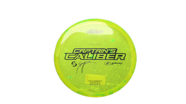 Discraft Swirl Jawbreaker Captain's Caliber Putter Front View