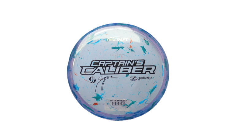 Discraft Swirl Jawbreaker Captain's Caliber Putter Front View