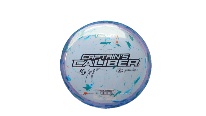 Discraft Swirl Jawbreaker Captain's Caliber Putter Front View