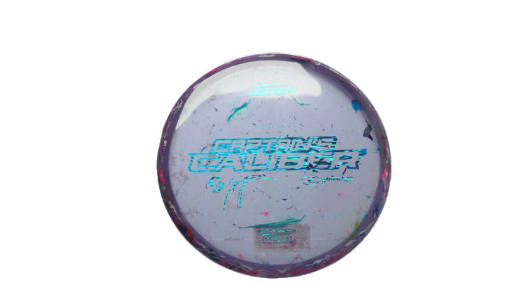 Discraft Swirl Jawbreaker Captain's Caliber Putter Front View