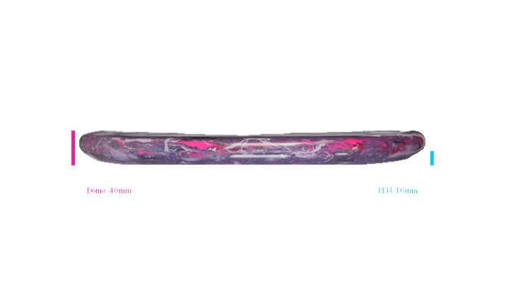 Discraft Swirl Jawbreaker Captain's Caliber Putter Profile View