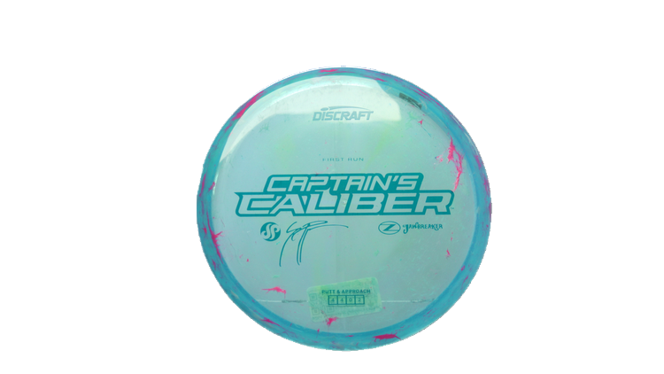 Discraft Swirl Jawbreaker Captain's Caliber Putter Front View