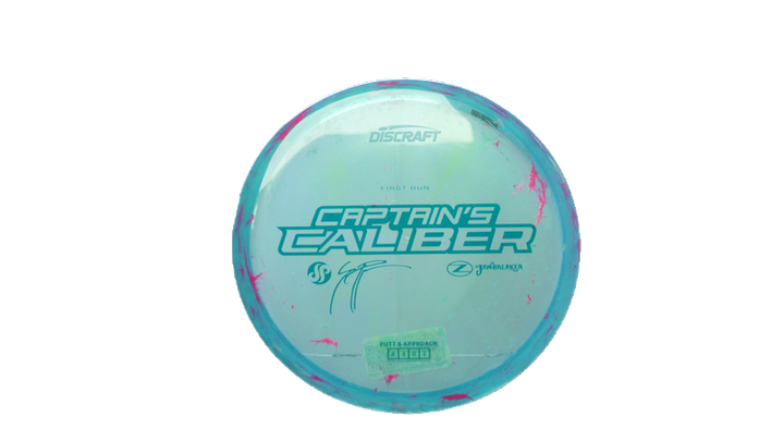 Discraft Swirl Jawbreaker Captain's Caliber Putter Front View