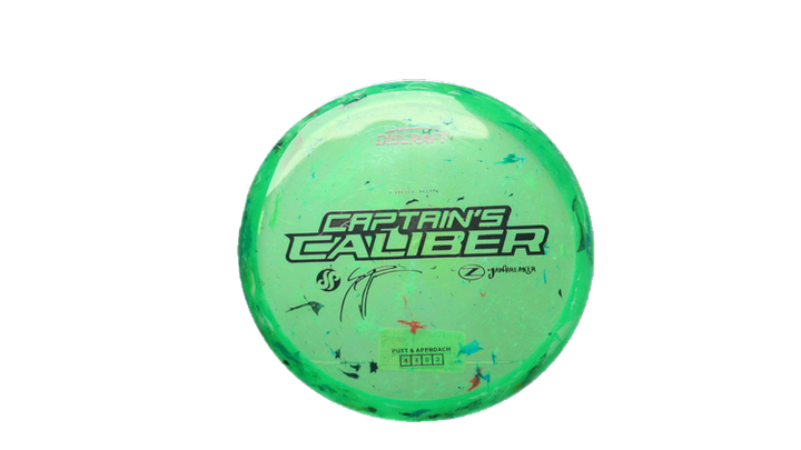 Discraft Swirl Jawbreaker Captain's Caliber Putter Front View