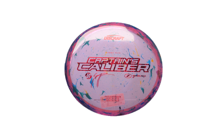 Discraft Swirl Jawbreaker Captain's Caliber Putter Front View