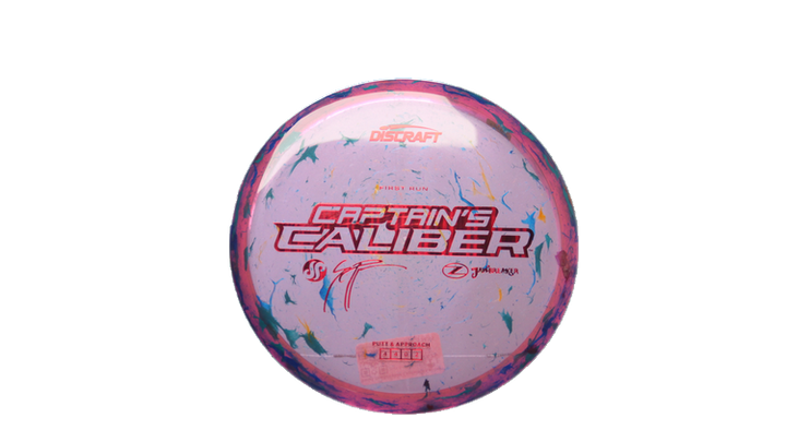 Discraft Swirl Jawbreaker Captain's Caliber Putter Front View
