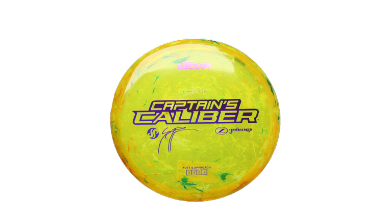 Discraft Swirl Jawbreaker Captain's Caliber Putter Front View
