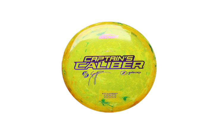 Discraft Swirl Jawbreaker Captain's Caliber Putter Front View