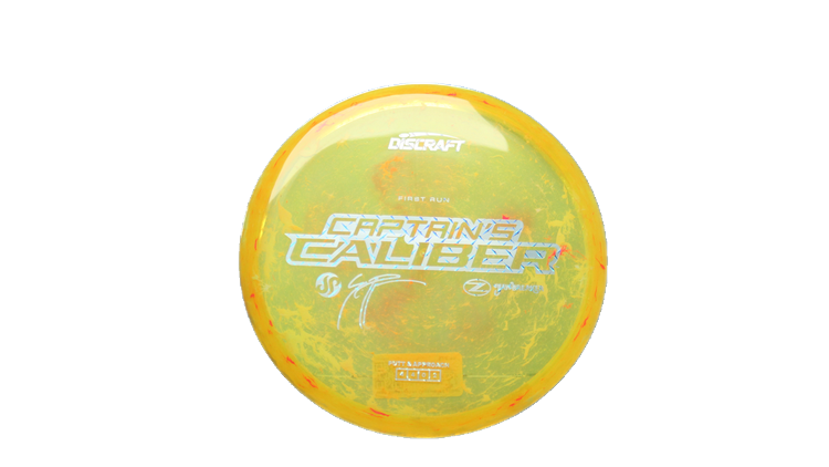 Discraft Swirl Jawbreaker Captain's Caliber Putter Front View