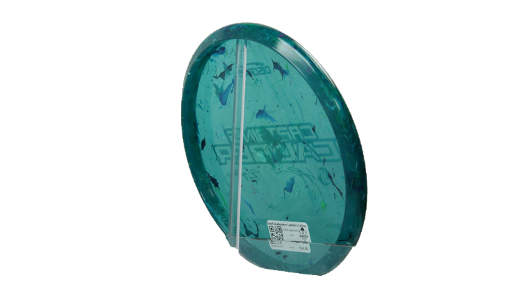 Discraft Swirl Jawbreaker Captain's Caliber Putter Back View