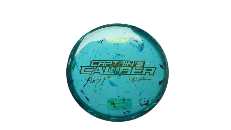 Discraft Swirl Jawbreaker Captain's Caliber Putter Front View