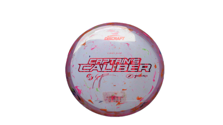 Discraft Swirl Jawbreaker Captain's Caliber Putter Front View