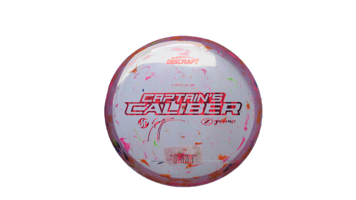 Discraft Swirl Jawbreaker Captain's Caliber Putter Front View