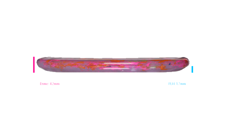 Discraft Swirl Jawbreaker Captain's Caliber Putter Profile View
