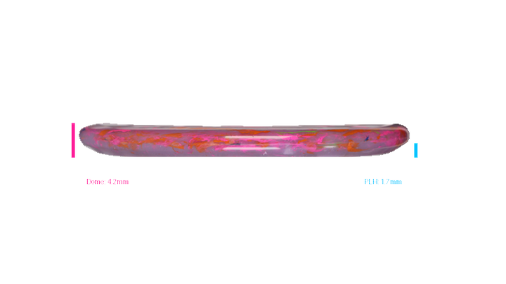 Discraft Swirl Jawbreaker Captain's Caliber Putter Profile View