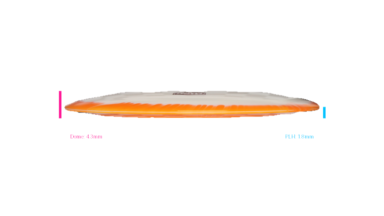 Discmania 2026 Dealer Exclusive Horizon S-Line DD2 Distance Driver Profile View
