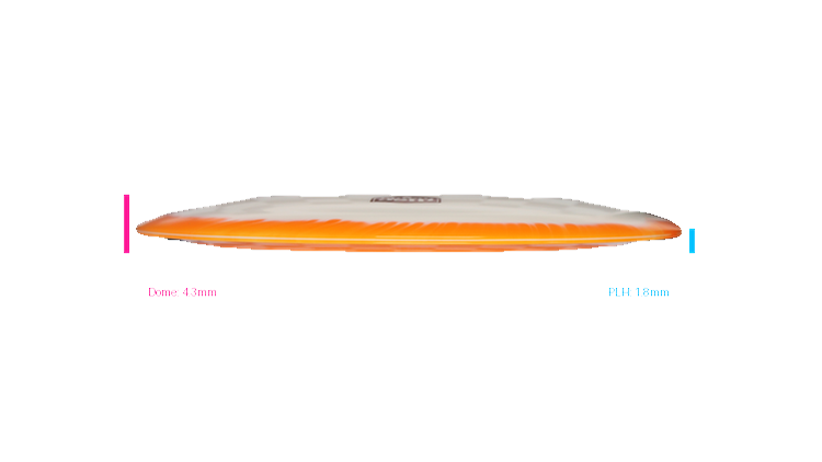 Discmania 2026 Dealer Exclusive Horizon S-Line DD2 Distance Driver Profile View