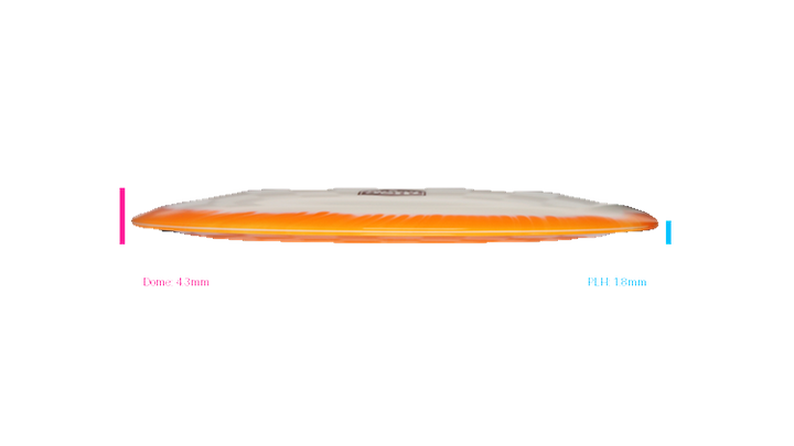 Discmania 2026 Dealer Exclusive Horizon S-Line DD2 Distance Driver Profile View