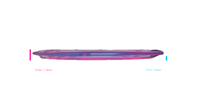 Discmania 2026 The Peacekeeper - Alden Harris Signature Series Horizon C-Line FD2 Fairway Driver Profile View
