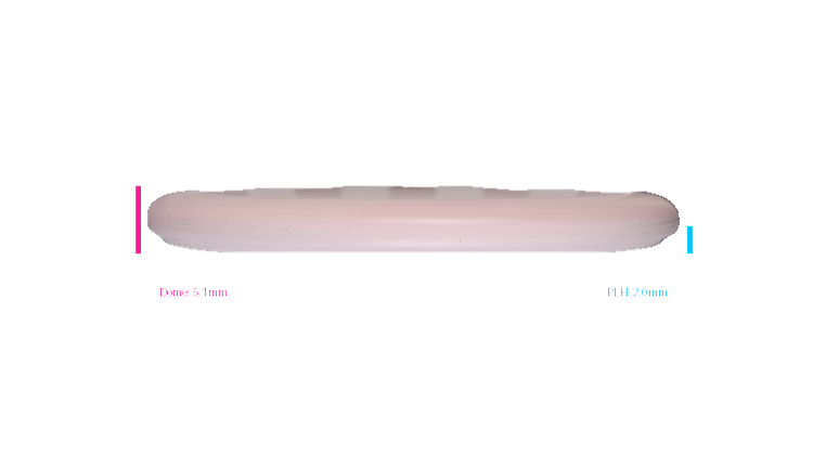 Discmania 2026 Gannon Buhr Flex 3 Glow P-Line P2X Putter Profile View