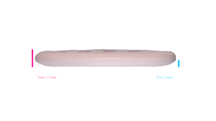 Discmania 2026 Gannon Buhr Flex 3 Glow P-Line P2X Putter Profile View