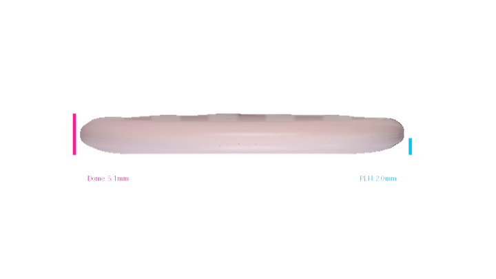 Discmania 2026 Gannon Buhr Flex 3 Glow P-Line P2X Putter Profile View