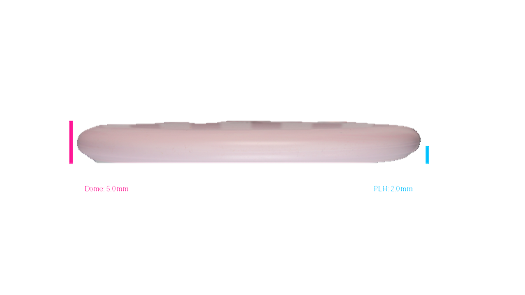 Discmania 2026 Gannon Buhr Flex 3 Glow P-Line P2X Putter Profile View