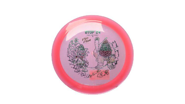 Pie Pan Discs 2026 BYOP Crop Wreckers Sugar Glow Hype Distance Driver Front View
