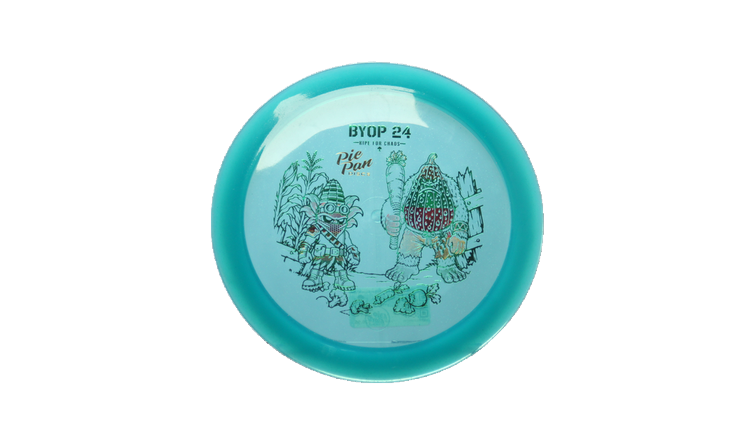 Pie Pan Discs 2026 BYOP Crop Wreckers Sugar Glow Hype Distance Driver Front View