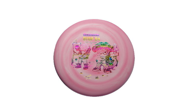 Discmania 2026 BYOP Toxic Crowns X-Out Flex 2 Swirl D-Line P2 Putter