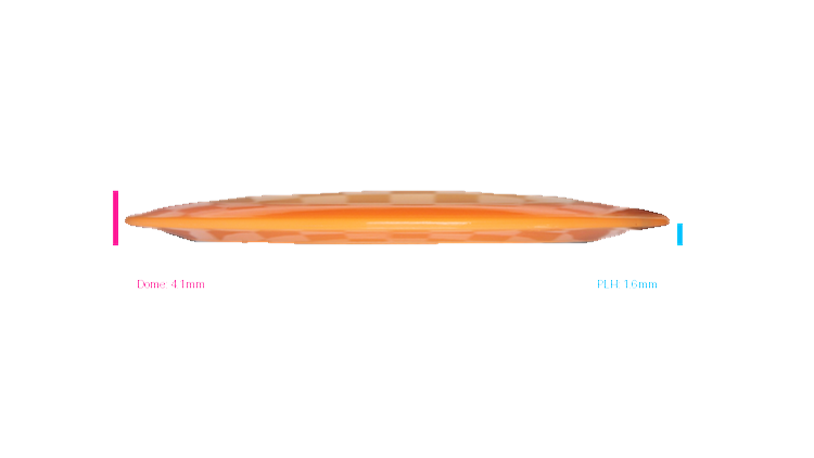Pie Pan Discs Baker's Blend Uncle Distance Driver Profile View