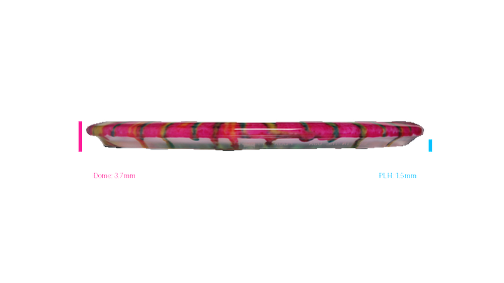Discraft Z Fly Dye Buzzz Midrange Profile View