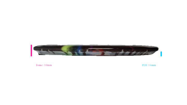 Discraft Z Fly Dye Buzzz Midrange Profile View