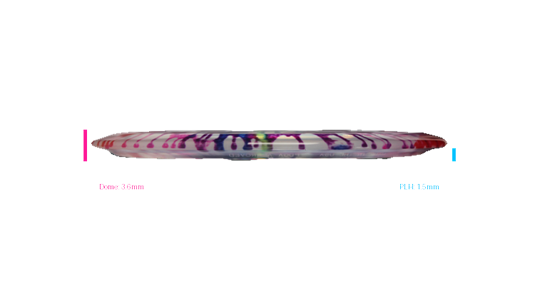 Discraft Z Fly Dye Cicada Fairway Driver Profile View