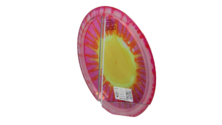 Discraft Z Fly Dye Cicada Fairway Driver Back View
