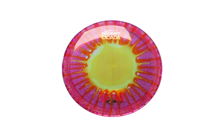 Discraft Z Fly Dye Cicada Fairway Driver Front View