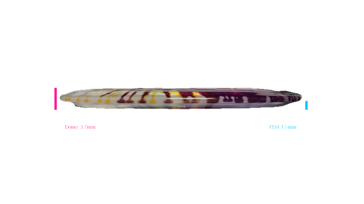 Discraft Z Fly Dye Cicada Fairway Driver Profile View