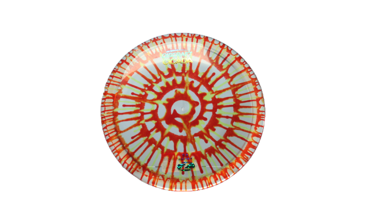 Discraft Z Fly Dye Cicada Fairway Driver Front View