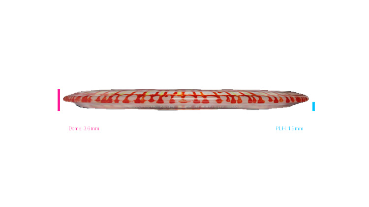 Discraft Z Fly Dye Cicada Fairway Driver Profile View