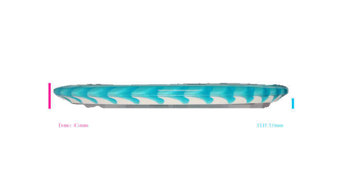 Discraft Fuzed Z Buzzz Midrange Profile View