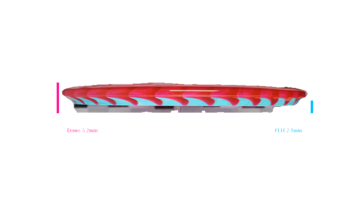 Discraft Fuzed Z Buzzz Midrange Profile View