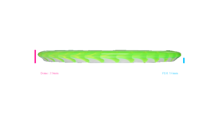 Discraft Fuzed Z Buzzz Midrange Profile View